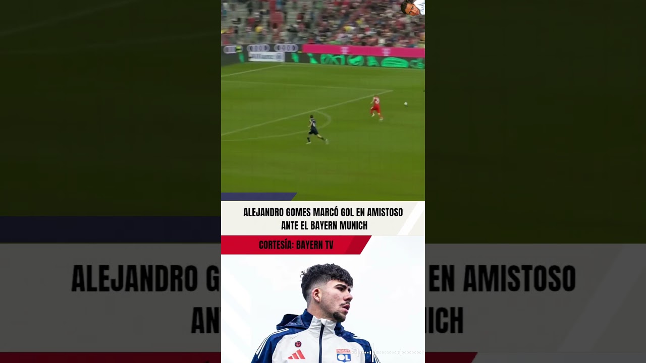 👀 ARIETE CARAQUEÑO ALEJANDRO GOMES MARCÓ GOL vs BAYERN MUNICH ➡️ 🇻🇪 