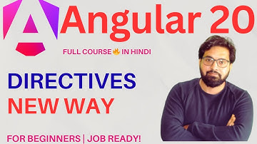Angular 20 Built-in Directives Explained | *ngIf, *ngFor, ngSwitch in Hindi | Beginner Tutorial