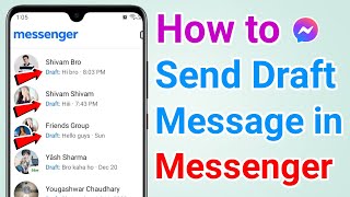 How To Send Draft Message on Messenger screenshot 5
