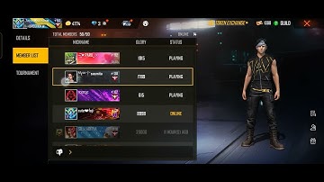 my guild💥 members 50💥JACK SPARROW FREE FIRE 💥