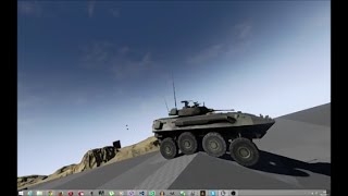 UE4 - LAV - 8 Wheel Physx Suspension