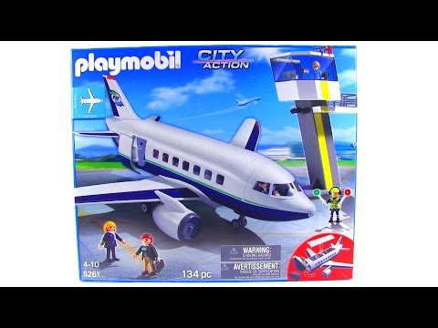 playmobil city life plane