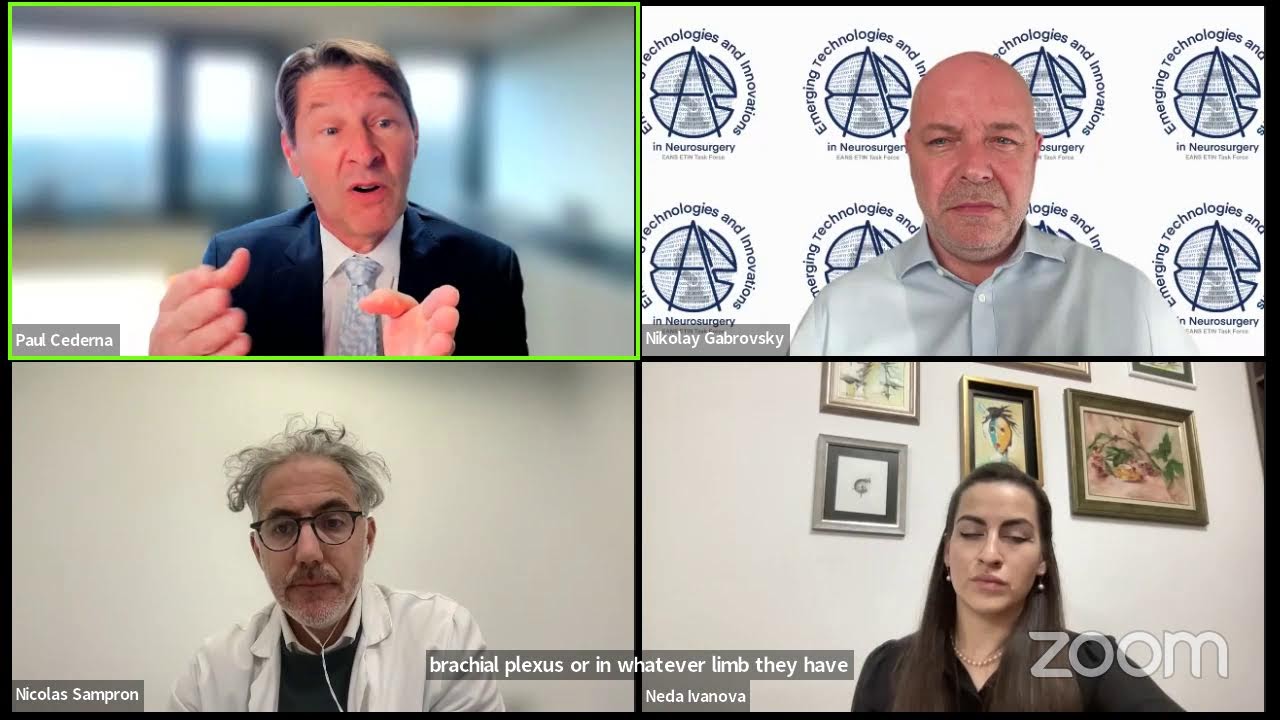 THE EANS WEBINAR: PERIPHERAL NERVE INTERFACE STRATEGIES TO ENHANCE FUNCTION AFTER LIMB LOSS