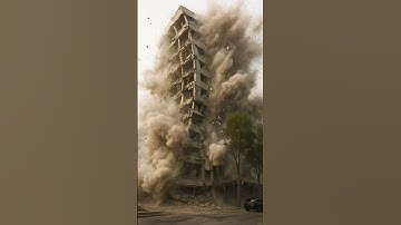 Huge Building Crushed to Dust in Seconds #BuildingCollapsed #Shorts #RealDisasters #FlashbackFrames