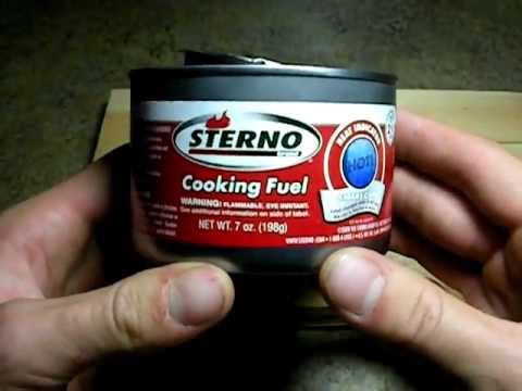 Sterno Cooking Fuel: Survival Prep Overview - YouTube