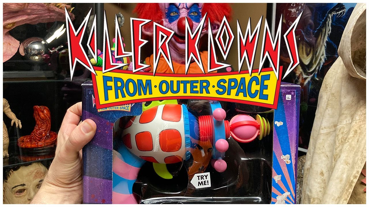 Spirit Halloween KILLER KLOWN Cotton Candy Gun 'review' YouTube