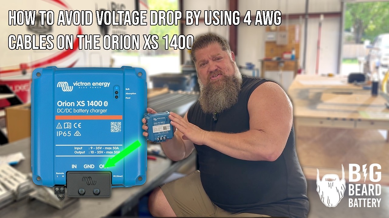 Victron Orion XS 1400 Wire Size: Can You Fit 4 AWG Cable?