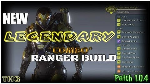 ANTHEM: LEGENDARY RANGER COMBO BUILD Guide & Gameplay (Patch 1.0.4) Like&Subscribe