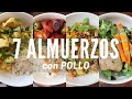 UNA SEMANA DE ALMUERZOS SALUDABLES CON POLLO | Michela Perleche