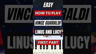 Linus And Lucy Piano Tutorial Easy Tutorial For Beginners - Learn Piano