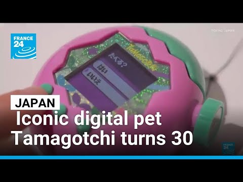 Japan's iconic digital pet Tamagotchi turns 30 • FRANCE 24 English
