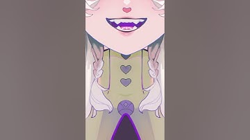 Mouth Rig Progress! #illustration #oc #drawing #characterdesign #art #vtuber #rigging #Live2D #model