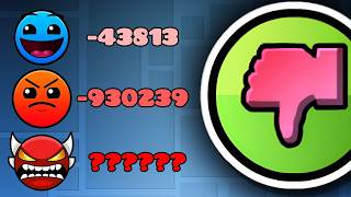 Most Disliked Levels In Geometry Dash!