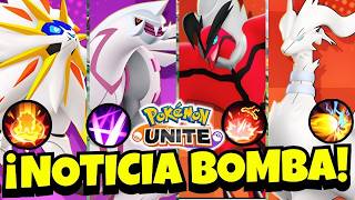 😲SOLGALEO, PALKIA, YVELTAL Y RESHIRAM SON FILTRADOS Y ROMPERÁN POKÉMON UNITE