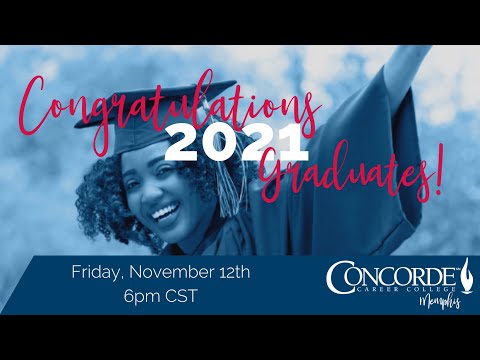 Concorde Career College Memphis 2021 Graduation Ceremony