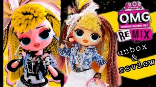 L.O.L. Surprise O.M.G. Remix Pop B.B. doll unboxing & review (inspired by Madonna)