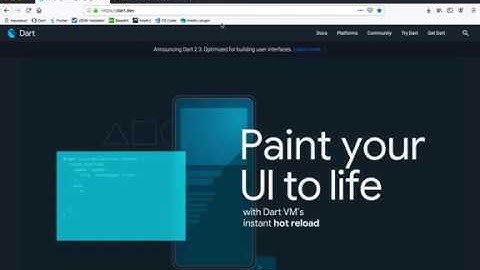 Lesson 2 -  Server Side Dart: Getting Set Up
