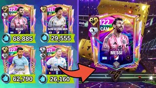 122 OVR Messi, Aguero, Son, Shard Cost Officially Leaked | FC Mobile