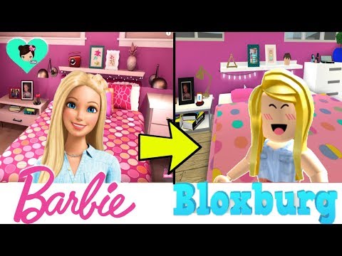 Tour De Mi Nueva Casa De Barbie Dreamhouse En Bloxburg - 24 horas en el supermercado reto con titi juegos y goldie en roblox