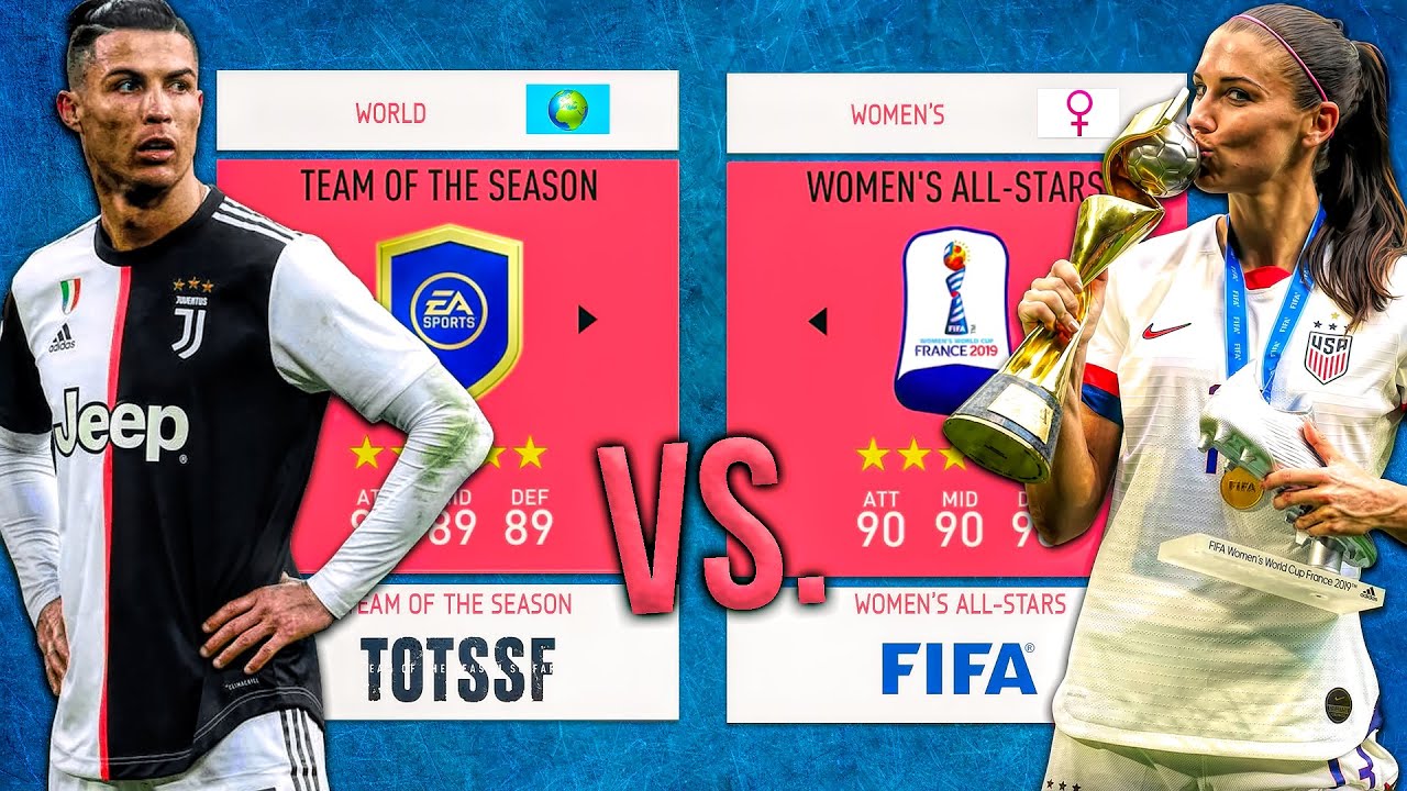 Women's ALL-STARS vs. TEAM OF THE SEASON! - FIFA 20 Career Mode - YouTube