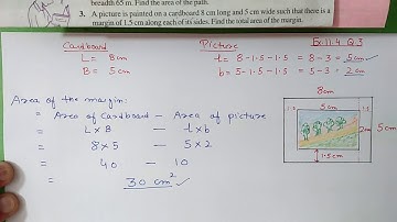 Q.3, Ex.11.4 Chapter:11 Perimeter And Area | Ncert Maths Class 7 | Cbse