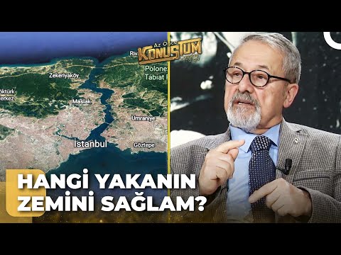 Naci Görür Tek Tek Saydı! İstanbul'un Hangi Bölgeleri Tehlikeli? | Az Önce Konuştum Deprem Özel