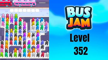 Bus jam level 352 Walkthrough Solution 