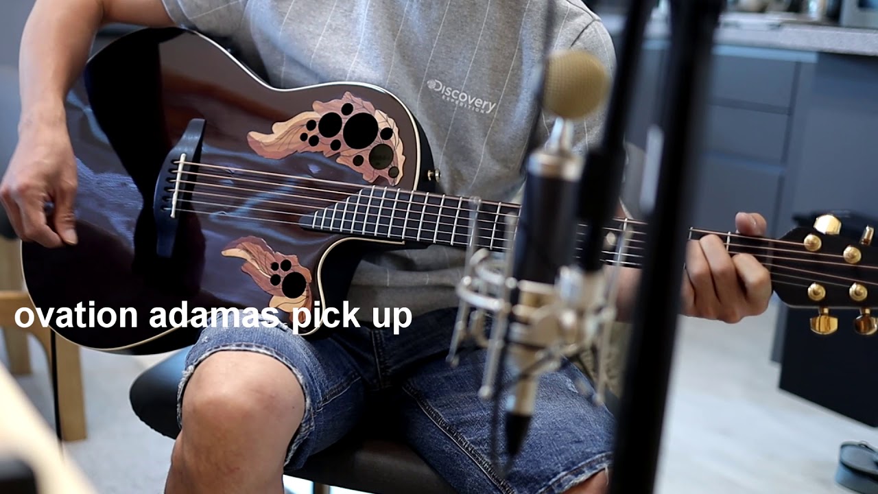 ovation adamas 1597 sound - YouTube
