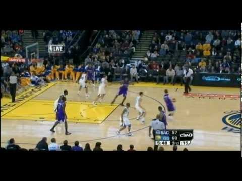 Jimmer Fredette scores 21 points vs the Golden State Warriors on December 17, 2011.