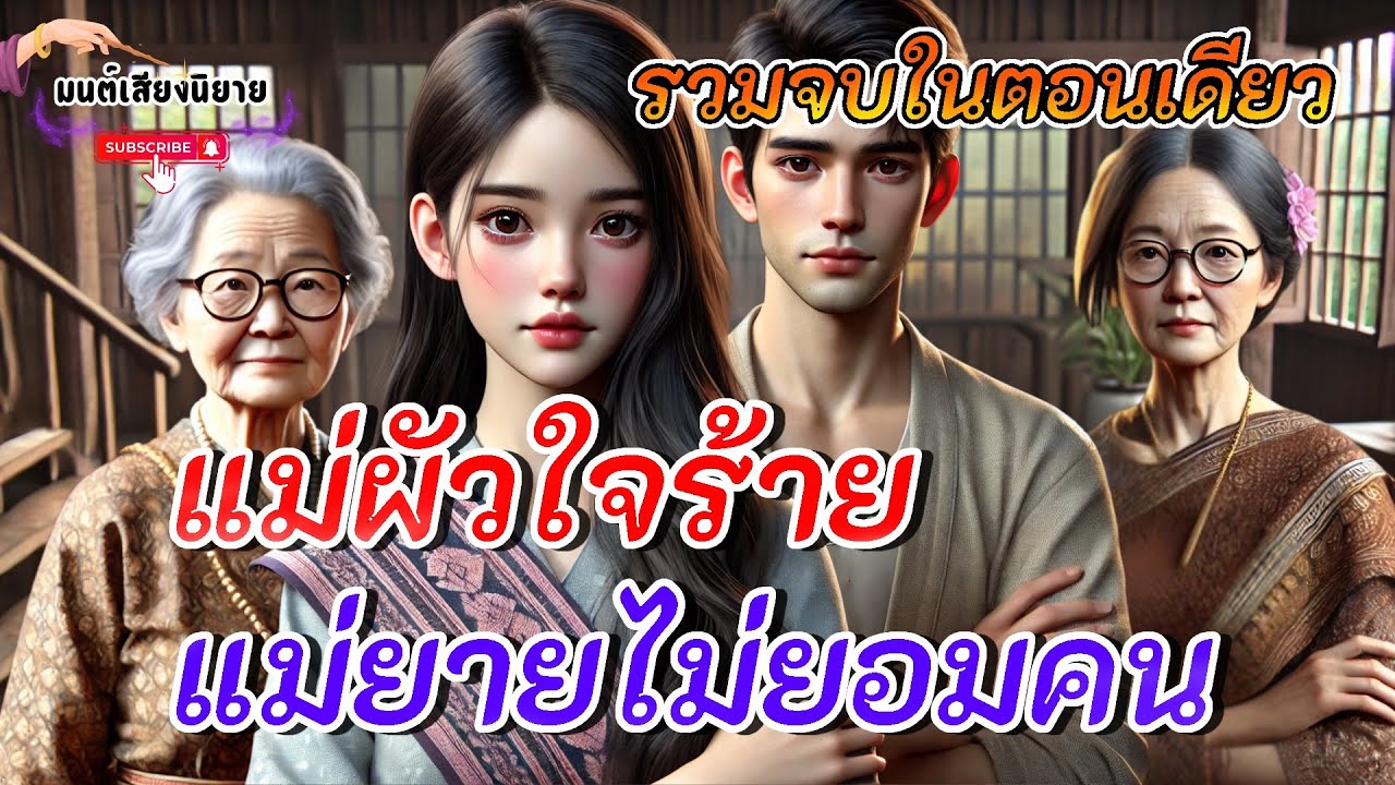 แม่ผัวใจร้าย แม่ยายไม่ยอมคน ;แม่ผัวจะมากดหัวลูกฉันได้ยังไง ศึกครั้งใหญ่ #นิทานพื้นบ้าน 