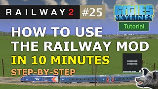 How to Use the Railway Replacer Mod - Cities Skylines Beginners Guide screenshot 3