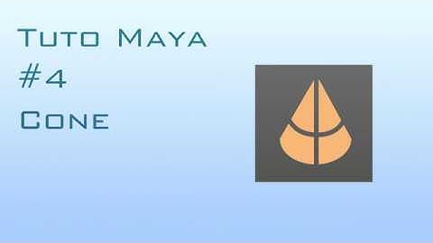 4. Cone tutorial Maya