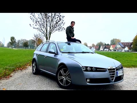 Alfa Romeo 159 1.9 JTDm 150 HP, POV Highway Autobahn Test Drive