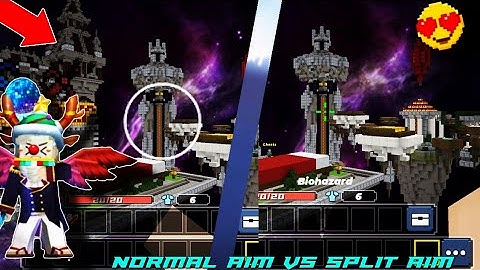Normal Controls VS Split control - which is better? -BlockmanGo-Bedwars