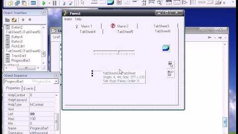 Delphi (Разбираем компоненты) - Закладка Win32