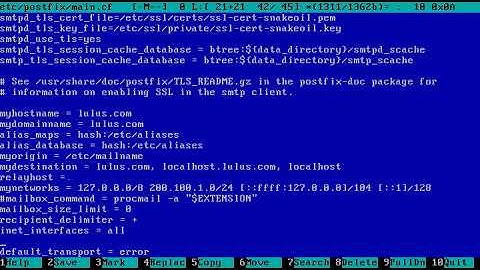 How To Configure Mail Server and Web Mail on Debian