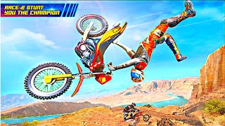 Motocross Dirt Bike Stunt Racing Offroad Bike Game - Motor Racer Game - Android Gameplay FHD #1 screenshot 4