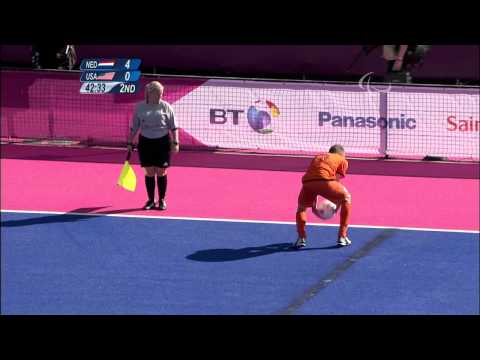 Football 7-a-side - NED vs USA - Men's 5-8 Semi-Final - 2nd half - London 2012 Paralympic Games.mp4