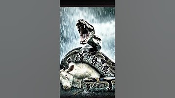 Courageous Rescue Team Fights Giant Python to Save Innocent Cow 🐍