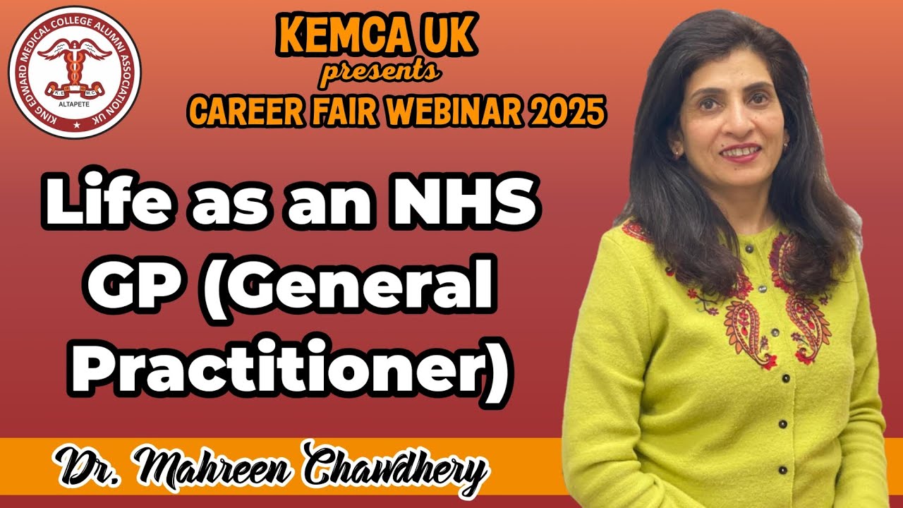 Life as an NHS GP (General Practitioner) | Dr. Mahreen Chawdhery | Career Fair 2025 | 11 May 2025