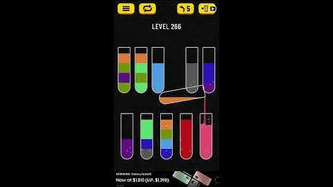 Water Sort Puzzle Level 266