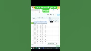 Save time with google sheets #excel #googlesheets #googlesheetstutorial #googlesheetstips #exceltips
