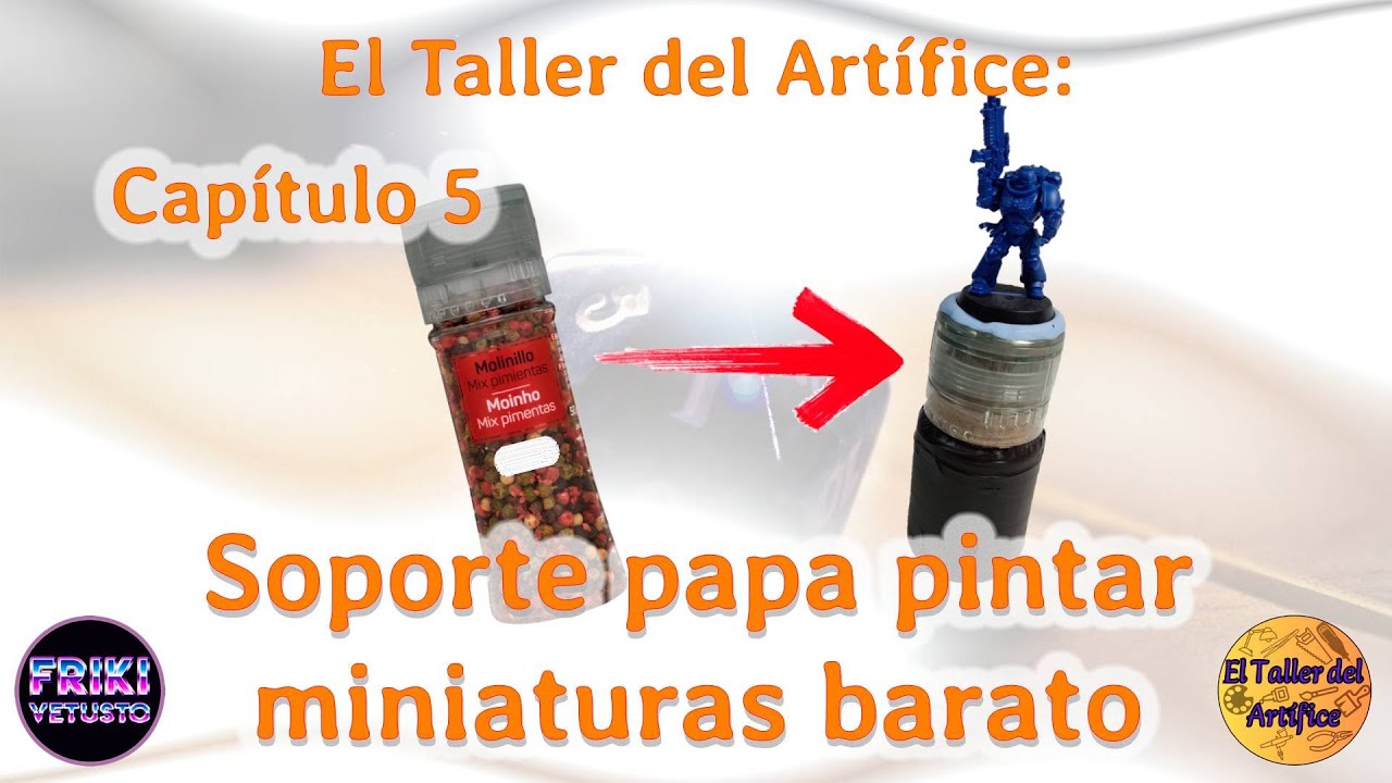 Cómo hacer una paleta húmeda para pintar miniaturas y modelos