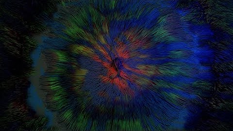 Blender 2.81 Hair-Particles Abstract Animation