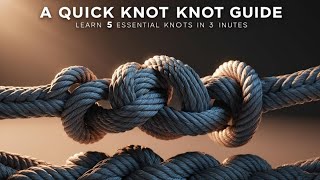 Quick Knot Guide Learn 5 Essential Knots in 3 Minutes