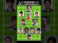 サッカー日本代表 歴代最強イレブン