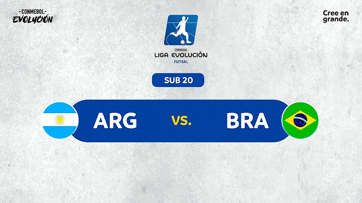 ARGENTINA vs. BRASIL | CONMEBOL LIGA EVOLUCIÓN FUTSAL| SUB-20