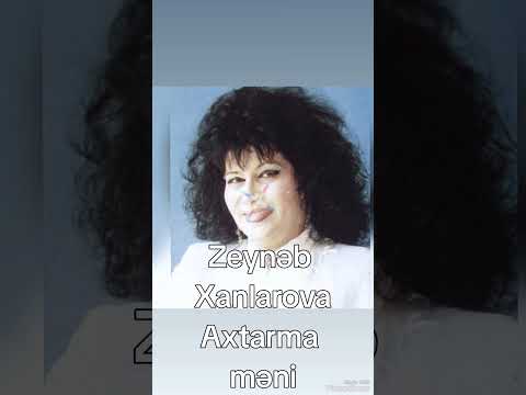 Zeynəb Xanlarova - Axtarma məni( Əfqan mahnısı)