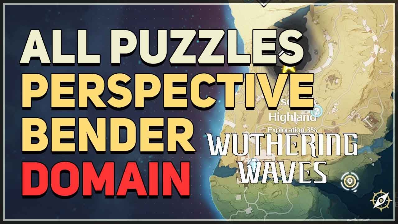 Perspective Bender All Chests \u0026 Puzzles Wuthering Waves