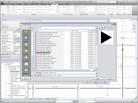 Autodesk Revit Structure 2011 -  Connection Symbols